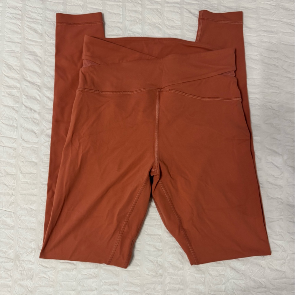 Lululemon Cross Front Align Pant High Rise Legging 28” Size 6